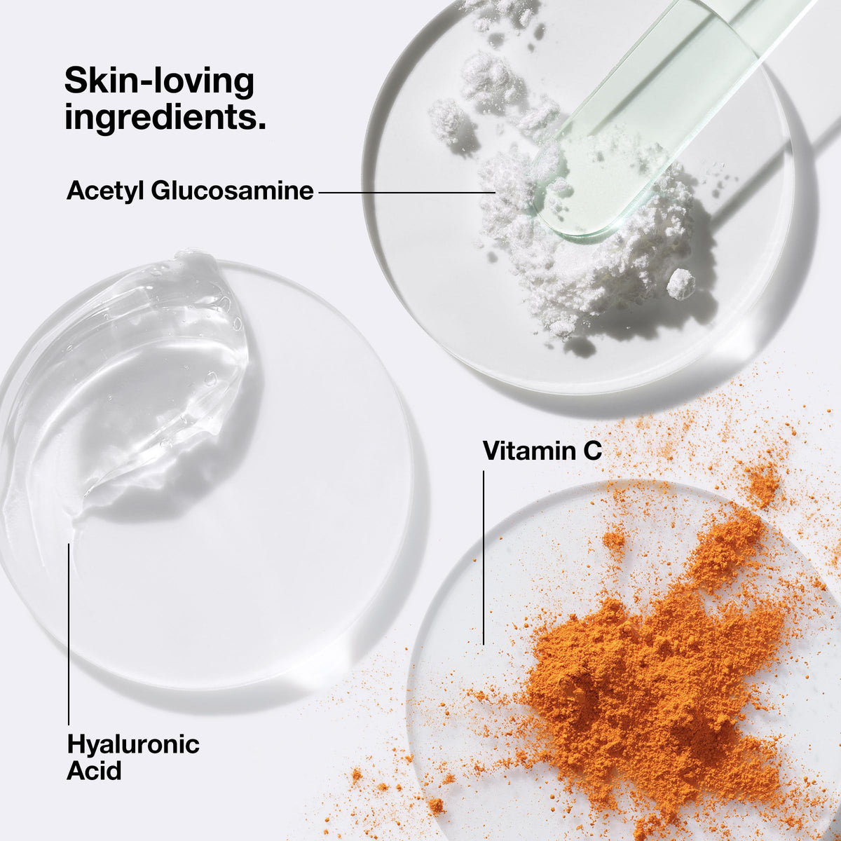 Clinique Even Better Primer close-up shows hydrating effect from hyaluronic acid.