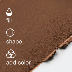 Clinique Fill in the Blanks Brow Pomade natural-looking finish on brows