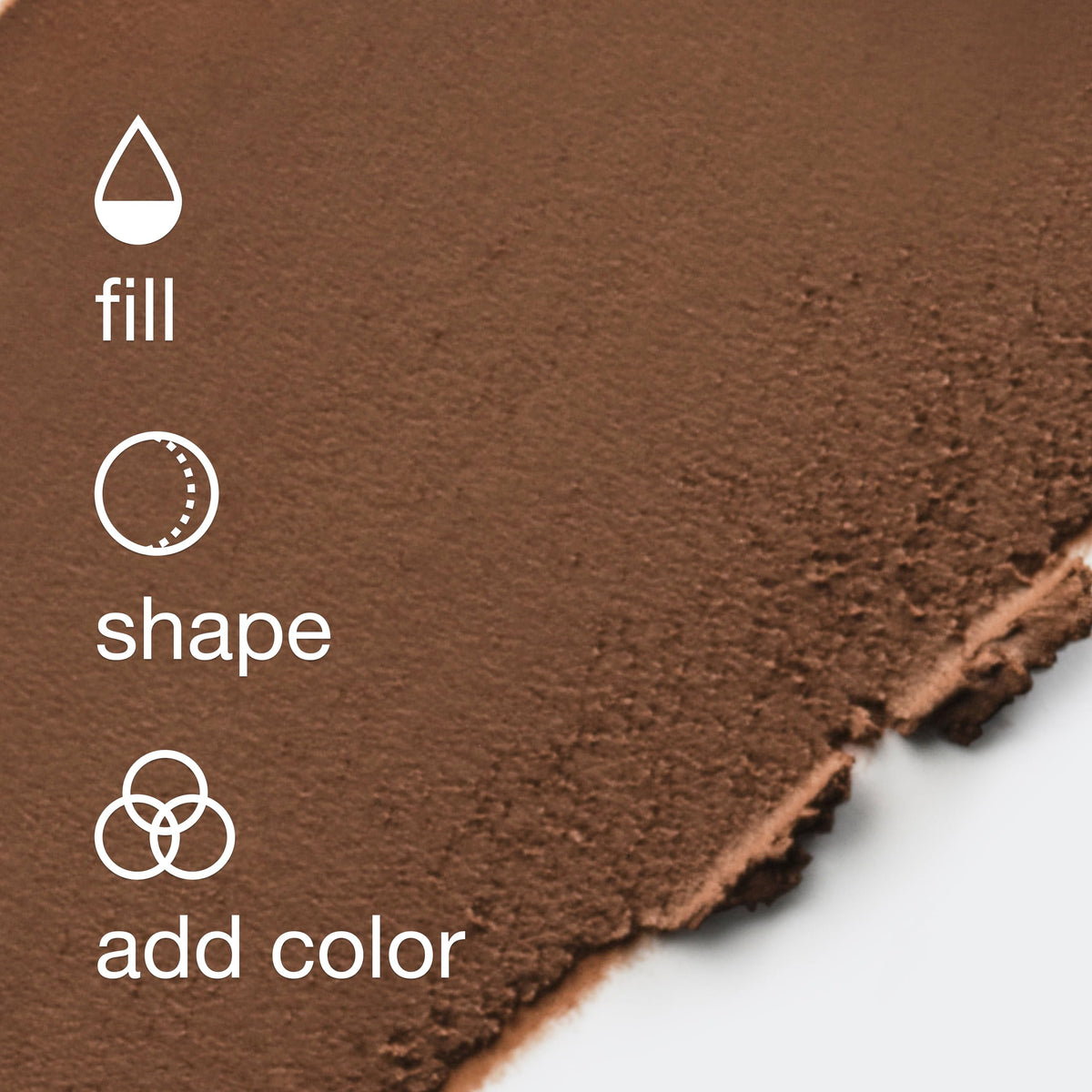 Nourishing oil blend in Clinique Brow Pomade supports brow softness.