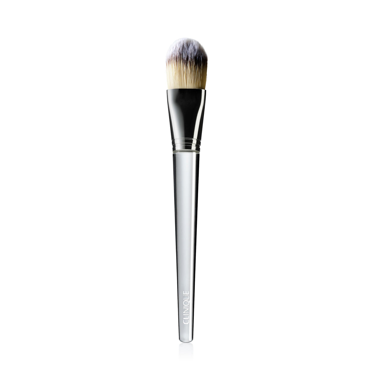 Clinique Foundation Blending Brush flat-tip for precise, even foundation application.