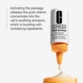 Clinique Fresh Pressed 4-pack display for daily routines