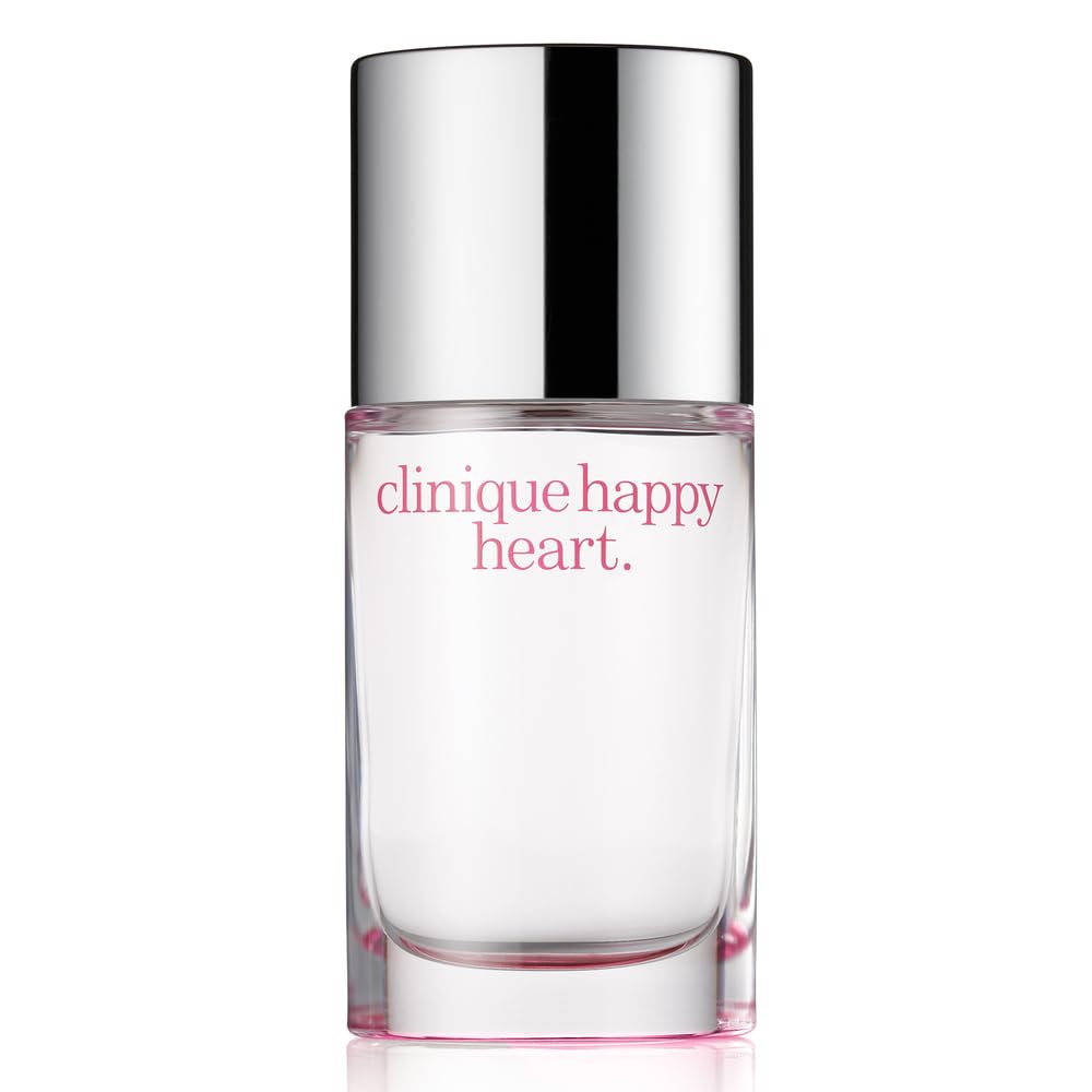 Clinique Happy Heart bottle on display, ideal for daily wear