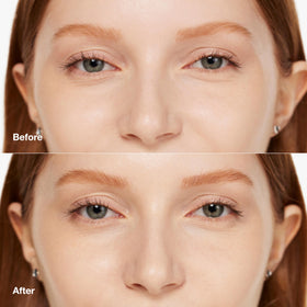 Clinique Just Browsing applicator demonstrates precise shaping and filling.