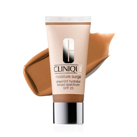Clinique Moisture Surge Sheertint bottle with SPF 25 for lightweight hydration