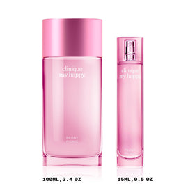 Clinique My Happy Succulent Plum note adds fruity depth to the perfume.