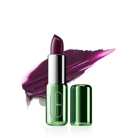 Clinique Pop Longwear Lipstick Blackberry Pop tube with rich color payoff