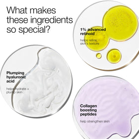 Clinique Smart Clinical Repair serum applied to hands for quick hydration.