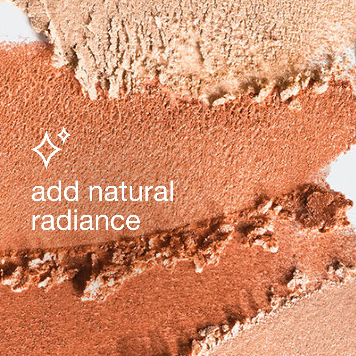 Skin swatch demonstrates weightless, luminous shimmer from Clinique True Highlight.