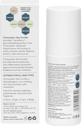 Clinisoothe+ Body application shows versatile use on larger areas