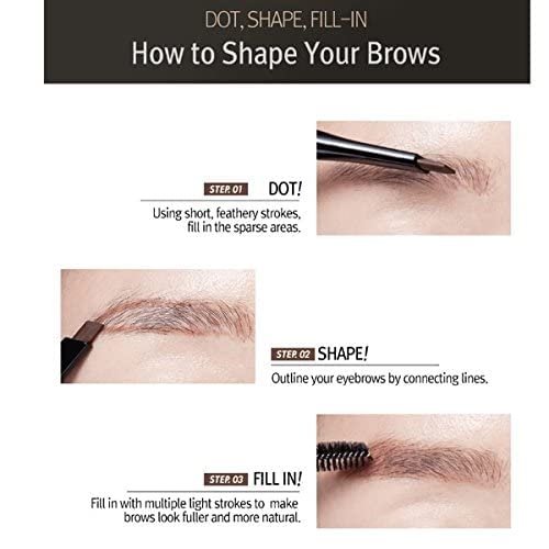 CLIO Kill Brow Auto Hard Eyebrow Pencil waterproof formula withstands weather.