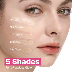 Application of CLIO Kill Cover hydration shows long-lasting moisture without heaviness