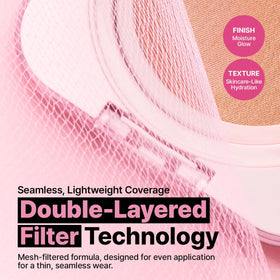 CLIO Kill Cover liquid texture close-up illustrating hydration and glow-enhancing formula