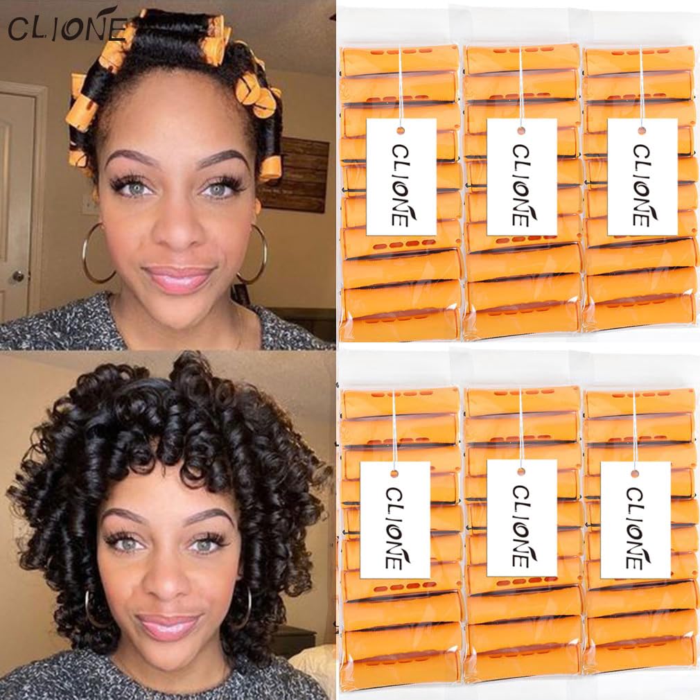 No-heat curling with CLIONE perm rods for gentle styling