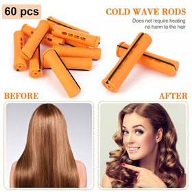 Non-slip matte surface helps keep rods in place during styling