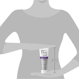 Creamy application spreads smoothly across the skin for lasting moisture