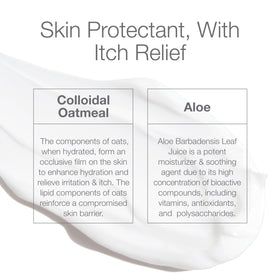 Vitamin blend label with B5, C, and E for nourished skin feel