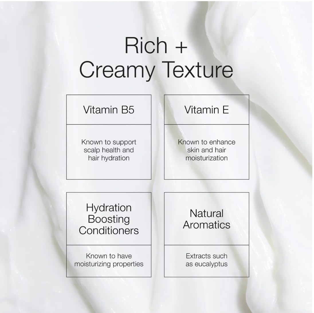 Hair strands appear softer and more manageable after CLn Mask treatment.