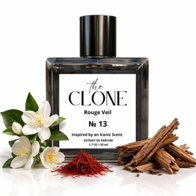 Clone Rouge Veil 13 bottle front, sleek design for daily wear.