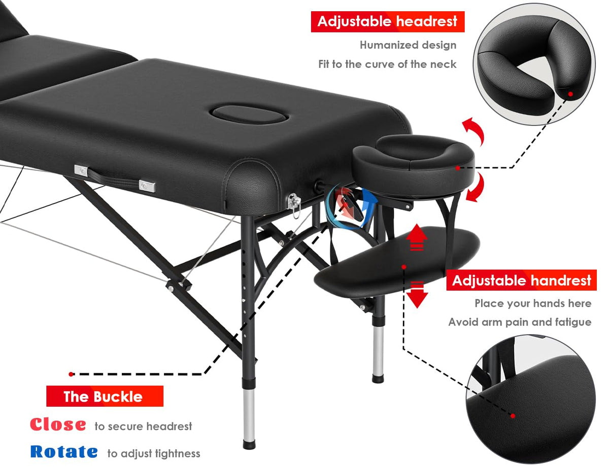 CLORIS height-adjustable design allows quick, ergonomic client positioning