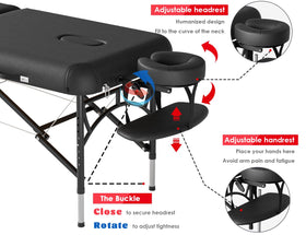 CLORIS table with aluminium legs provides sturdy support on varied floors