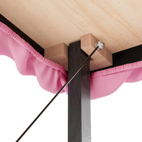 CLORIS face cradle cover protects cushions during sessions.