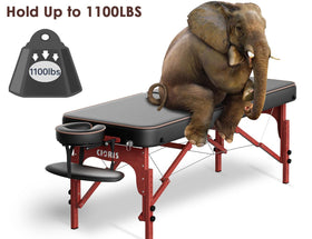 CLORIS table features soft-touch PU leather cover that's easy to clean
