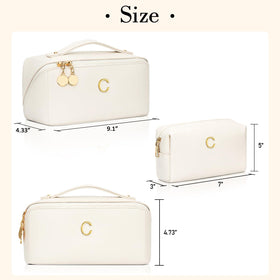 Cloudwings mesh toiletry bag with pockets for accessories.