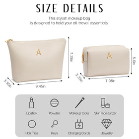 CloudWINGS versatile bag for makeup, toiletries, or daily essentials.