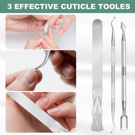CLPPNA cuticle pusher for prep and care