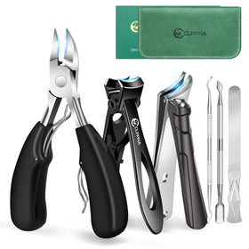 CLPPNA large podiatrist toenail clippers for thick nails and precision trimming