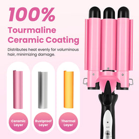 CLSYBelize adjustable temperature settings for versatile hair types