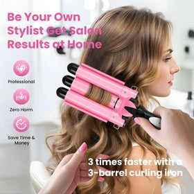 CLSYBelize waves model demonstrating durable, long-lasting S-shaped curls