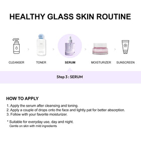 Cluciel Niacinamide Serum clean vegan cruelty-free label supports sensitive skin
