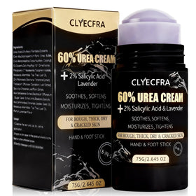 Clyecfra 8-in-1 60% Urea Balm bottle close-up for dry skin care