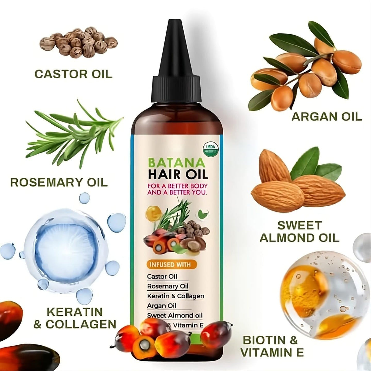 CMJ PRO Batana Oil deep conditioning mask application.
