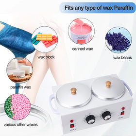 CMOOD independent temperature controls allow different wax types simultaneously