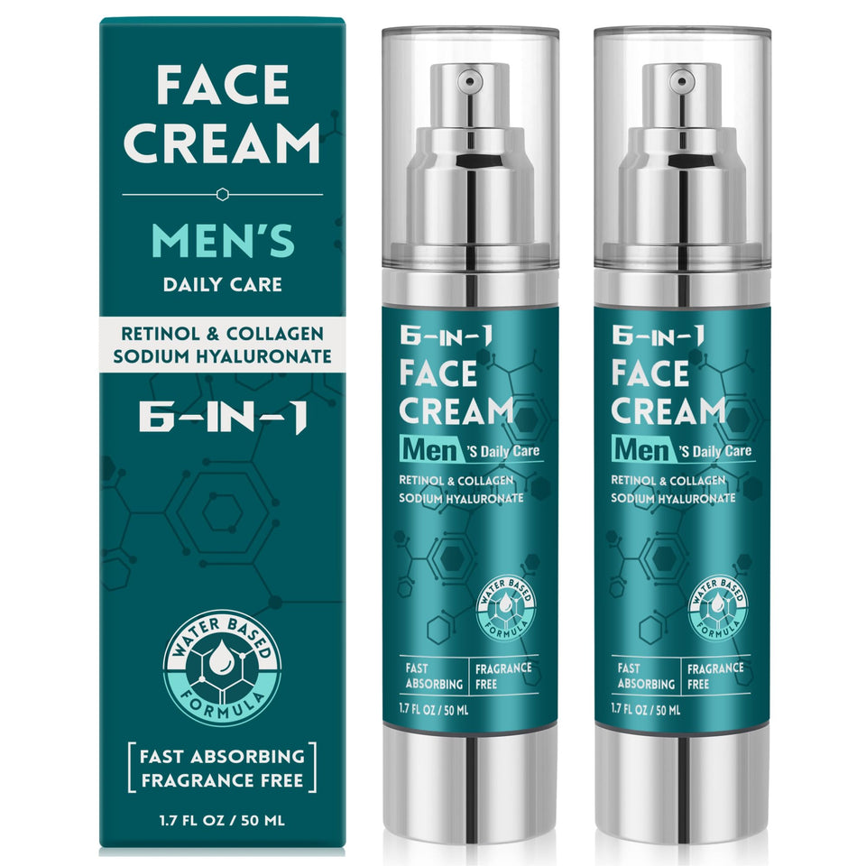 CMYYDX 6-in-1 face cream bottle with pump for daily hydration.