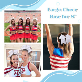 CN competition setup with white bows for team display