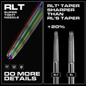 CNC 7RL cartridge is compatible with most rotary machines and grips.