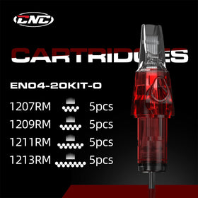 CNC cartridge packaging shows EO sterilization for safe handling