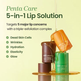 CNP Café Lip Butter hygienic packaging with dial mechanism emphasizes clean use.