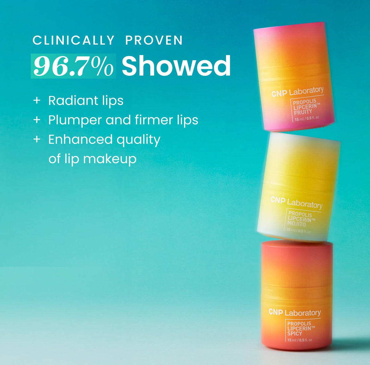 CNP Honey Lip Butter geranium fragrance with honey hint enhances routine.