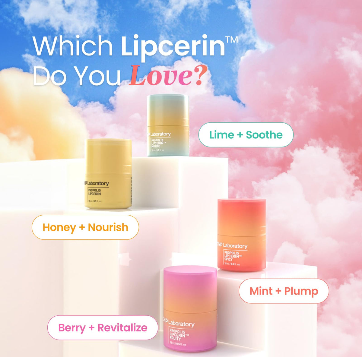 CNP Honey Lip Butter gift-ready box appeals as stocking stuffer.