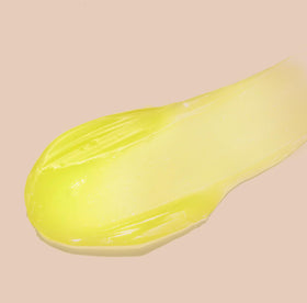 CNP Honey Lip Butter swatch shows creamy texture and subtle lime aroma.