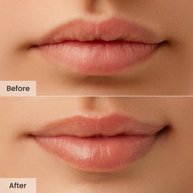 CNP Propolis Lipcerin texture close-up highlighting 12-hour moisture.