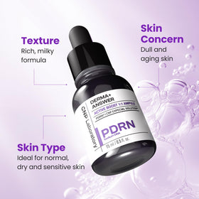 CNP PDRN Active Boost Serum massage action showing gentle renewal.