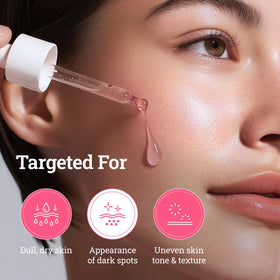 CNP PDRN Serum pink-toning ingredients close-up.