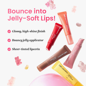 CNP Propolis Jelly Lipcerin close-up highlighting 12-hour hydration