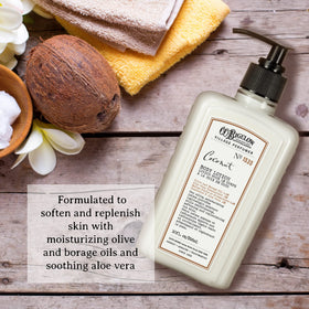 C.O. Bigelow Aloe vera note highlights soothing hydration in formula.