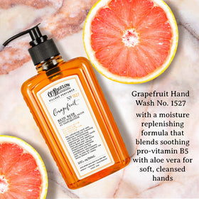 CO Bigelow Village Perfumer Hand Wash pump bottle, easy dispensing for frequent washing.